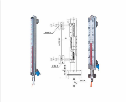 UHZ頂裝式磁翻板液位計